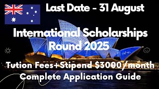 Study in Australia with Full Scholarship uwa scholarship australia [upl. by Egarton]