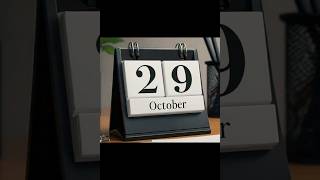 October 29  Events and Holidays [upl. by Pauly]