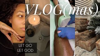 Vlog Let go amp let God  Maintenance Appts  Unwind amp Chat  Gift Wrapping Tutorial  Vlogmas 3 [upl. by Yanetruoc]