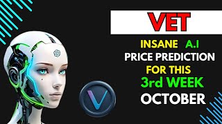 Crazy VECHAIN VET Price Prediction for THIS WEEK by AI [upl. by Clevey]