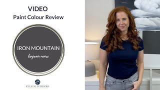 Paint Colour Review Iron Mountain Benjamin Moore [upl. by Gracye]