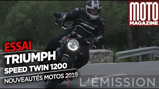 Triumph Speed Twin 2019  Une rétro bien sportive [upl. by Walford]