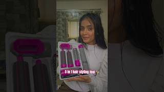 Can this 5in1 styler REALLY replace all my hair tools Let’s test together✨ytshorts hairtool [upl. by Felicidad]