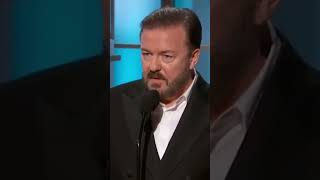 Golden Globes Ricky Gervais Bringing the Heat [upl. by Eimmelc]