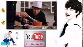 EXOs First Box D O 디오 Cut Eng Sub YouTube [upl. by Nosnev]