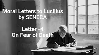 Selected Passages from Senecas Moral Letters to Lucilius Part 4 Letter 4 On Fear of Death stoic [upl. by Langbehn]