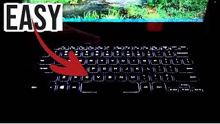 How To Turn On Keyboard Light Or backlight In Any Laptop Easy [upl. by Alys]