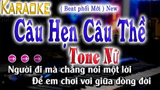 Câu Hẹn Câu Thề Karaoke Tone Nữ Beat Chuẩn  Quân Organ [upl. by Tierza]