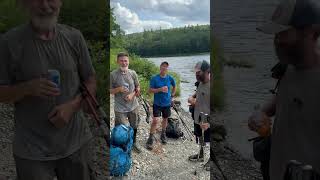 Kennebec River Part 3 Appalachian Trail thru Hike 2024 appalachiantrail hiking shorts [upl. by Shoemaker]