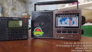 Radio Regional 790 KHz Portuguese SerrinhaBABrazil 1353 UTC [upl. by Attemaj850]