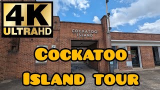 🇦🇺 COCKATOO ISLAND TOUR  SYDNEY AUSTRALIA 4K [upl. by Eelarac]