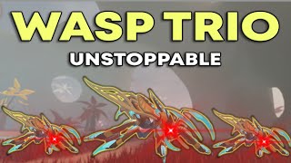 WASP Trio DOMINATES Creatures of Sonaria [upl. by Ethban]