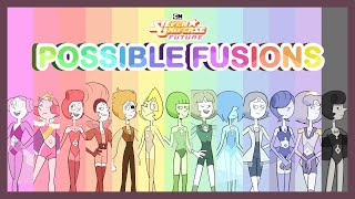 SPECIAL Part 2 of POSSIBLE FUSIONS from Steven Universe FanMade Interpretations  Natrolite Arts [upl. by Rehpotsihrc]