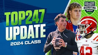 The College Football Recruiting Show 2024 Player Rankings Update  Who Takes No 1 Spot 🚨 [upl. by Ailet]