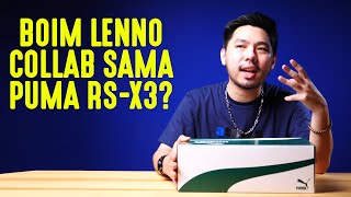 BEGINI JADINYA KALO BOIM LENNO COLLAB SAMA PUMA  Puma RSX3 Custom Review [upl. by Dedie]