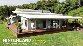 Hinterland Container Home by Container Build Group Australia [upl. by Woodson]