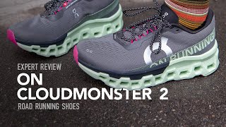 On Cloudmonster 2 Road Running Shoes Expert Review [upl. by Longfellow]