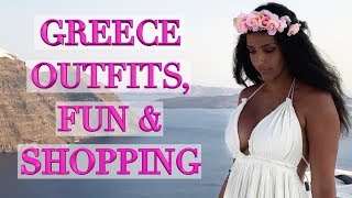 Greece Fun amp Shopping Vlog  Louis Vuitton Chanel amp What I Wore [upl. by Ynaffyt]