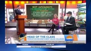 NBC quotTODAYquot Colleges That Pay You Back  The Princeton Review [upl. by Ecniv]