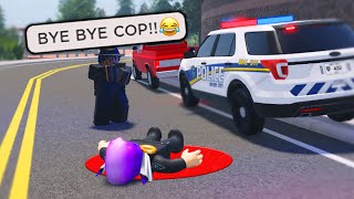 I Was Shot While On Duty Police Chase Ends Bad Roblox [upl. by Gisela]