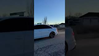 Audi S4 Flyby CRAZY Supercharger Whine [upl. by Nnylecoj557]