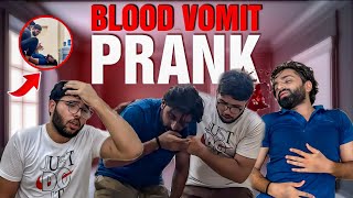 Blood Vomit Prank on My Friends  Muhammad Shamy [upl. by Glick]