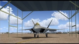 FSX Nellis AFB Spotting HD [upl. by Hgielrac]