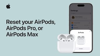 How to reset your AirPods AirPods Pro or AirPods Max  Apple Support [upl. by Cave]