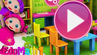 Kids Math Games  EduMath1  Cubic Frog Apps Learning Games for Kids  Android gameplay Mobile app [upl. by Kerek]