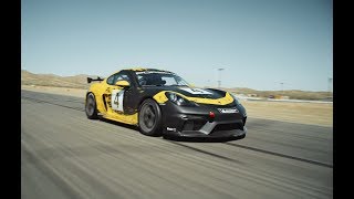 Perfectly Addicting The new 718 Cayman GT4 Clubsport [upl. by Aynwat314]