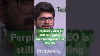 Still struggling with immigration US  Perplexity CEO Aravind Srinivas ai tech business india [upl. by Eelyek]