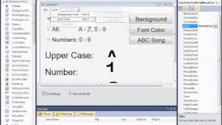 Visual Basic 2010 Express Tutorial 22  Adding A Menu  SpeakABCs 611 [upl. by Retluoc]