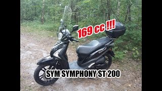 SYM Symphony ST 200 Мнение владельца обзор после 6500 км Review [upl. by Ayoj23]