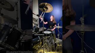 Bastille  Pompeii Drum Cover  Drummer Cam Performed LIVE by Female Teen Drummer Lauren Young [upl. by Venable553]