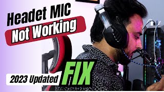 2023 FIX Headset MIC not Working Windows 11  Fix Microphone not Working in Windows 11 Hindi [upl. by Mor418]