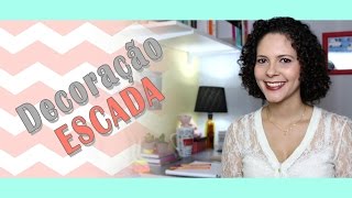 5 ideias para decoração de escada  Mariana Martins [upl. by Gierc675]