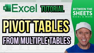 Create Pivot Tables from Multiple Tables [upl. by Louanna132]