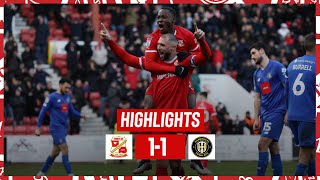 Match Highlights Swindon Town vs Harrogate Town [upl. by Pufahl]