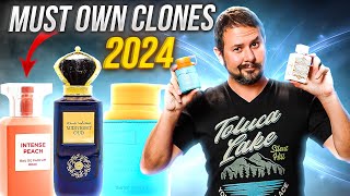 12 MUST OWN Clone Fragrances YOU NEED For 2024  Best Fragrance Clones [upl. by Aisauqal]