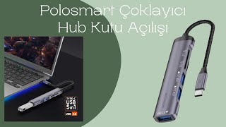 Bimde Satılan Polosmart PGS407 Dönüştürücü Hub Kutu Açılışı [upl. by Pattani757]