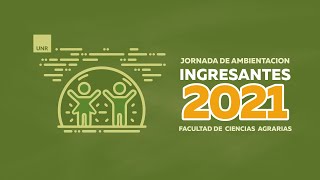 Jornada de Ambientación  Ingreso 2021 [upl. by Idalla]