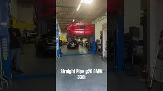 Straight Pipe G20 BMW 330i automobile fypage fyp viralvideo bmw subscribe shorts short [upl. by Schiro]