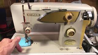 How to spot quality Here’s a Heavy Duty Nelco model A5094 made in Japan Awesome video 127 [upl. by Ydassac336]