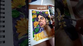 Fulkumari 🌻 water sunflower portrait [upl. by Sadowski]