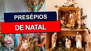 PRESÉPIOS DE NATAL Confira 40 opções de presépios natalinos para decorar sua casa [upl. by Luaped]