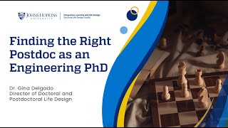 Finding the Right Postdoc as an Engineering PhD engineering johnshopkinsuniversity doclifedesign [upl. by Magen276]