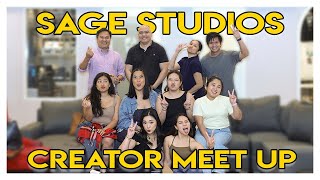 Sage Studios Creator Meet Up Collaborate with us [upl. by Greenstein]