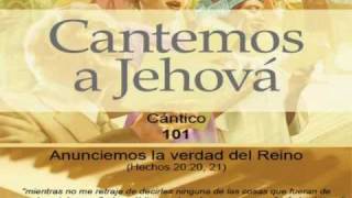 Cántico 101 Anunciemos la verdad del Reino Hechos 2020 21 Karaoke quotCantemos a Jehováquot [upl. by Ishmael]