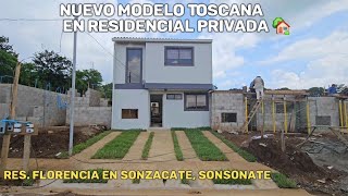 Nuevo Modelo TOSCANA DISPONIBLE en Res Florencia PARTE 2 Contacto precio casa modelo y más [upl. by Ecyor]