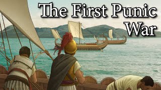 The First Punic War  The War At Sea 264  256 BC [upl. by Alolomo900]